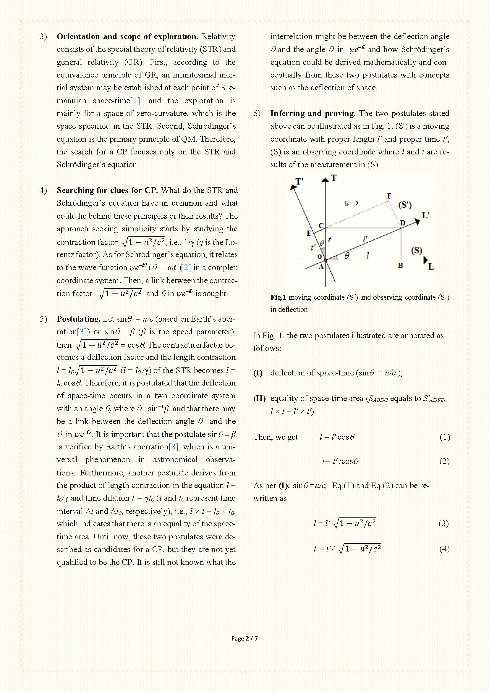 Analytical Space Time P2